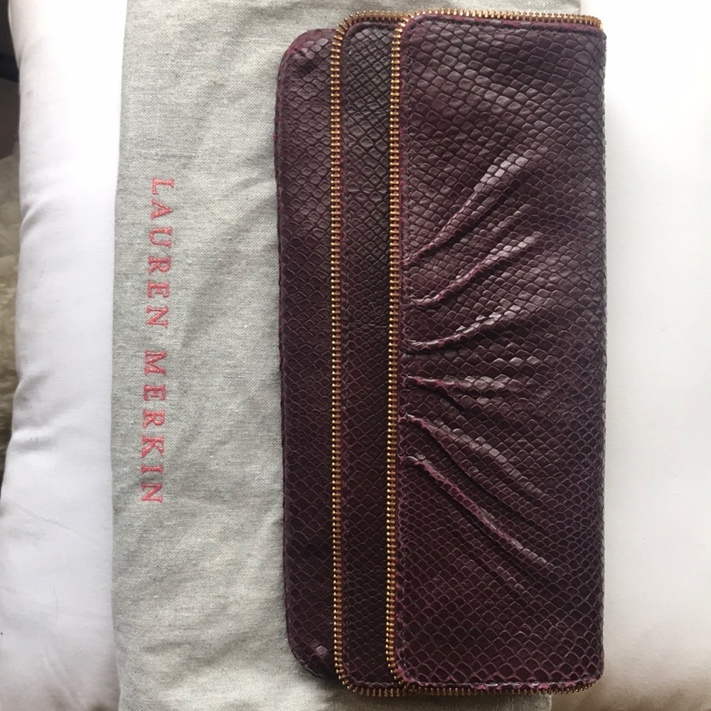 Authentic Lauren Merkin clutch